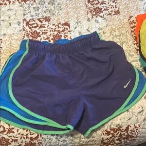 Nike Purple Athletic Shorts with Elastic Waistband